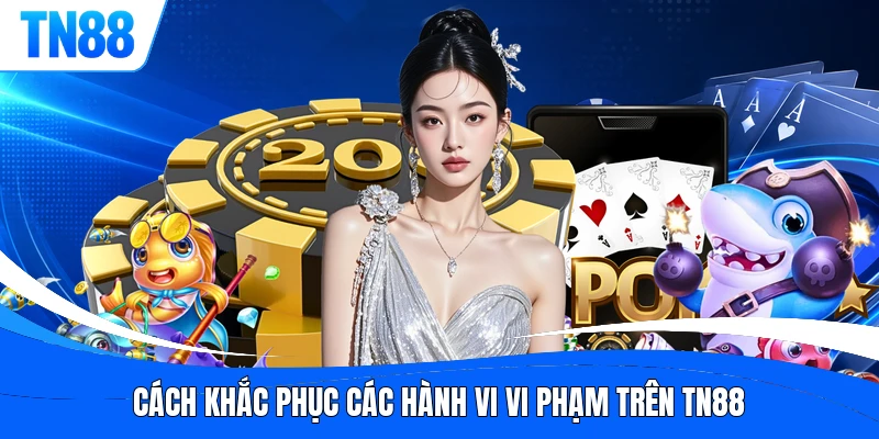 Cách khắc phục các hành vi vi phạm trên TN88
