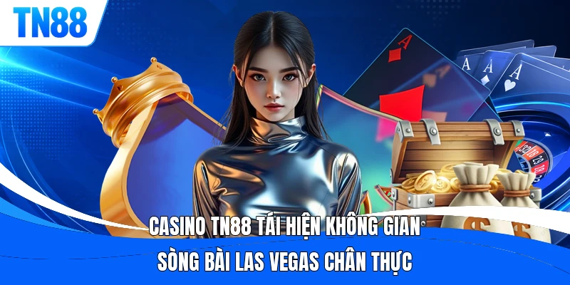 Casino TN88 tái hiện không gian sòng bài Las Vegas chân thực