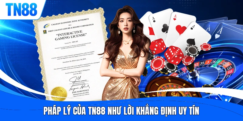 Pháp lý của TN88 như lời khẳng định uy tín